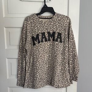 Marleylilly Leopard Print Sweater